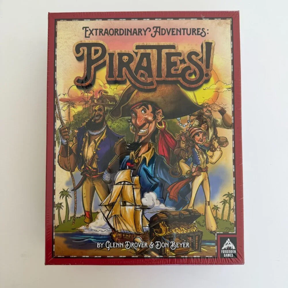 Forbidden Games Extraordinary Adventures: Pirates! Board Game